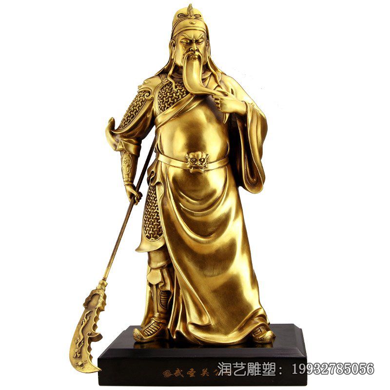 城市关公人物铜雕 城市关公人物铜雕