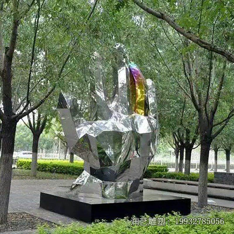 城市不锈钢手景观雕塑 城市不锈钢手景观雕塑