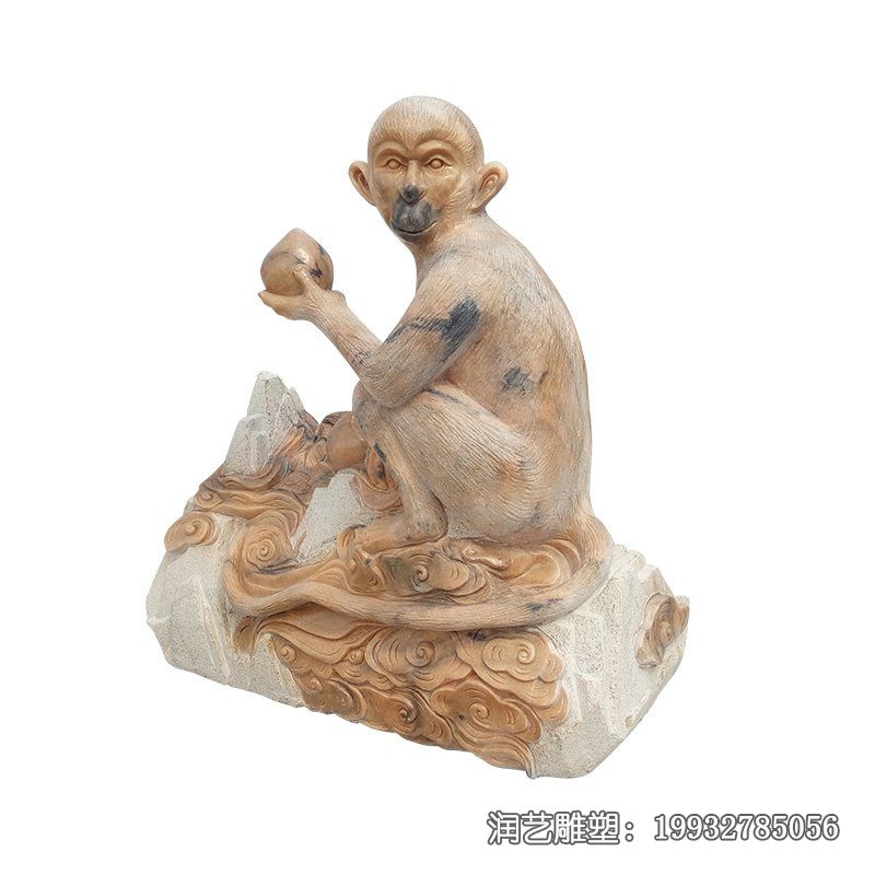 城市猴子动物石雕 城市猴子动物石雕
