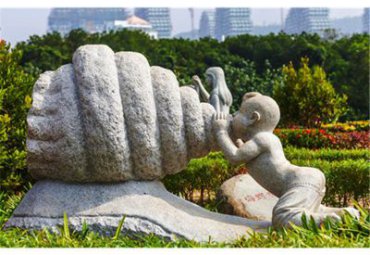 城市海螺景观石雕