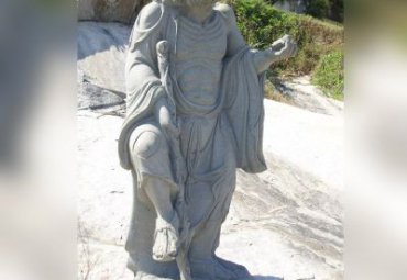 草坪八仙过海人物石雕