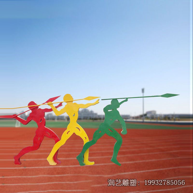 商业街不锈钢标枪雕塑 商业街不锈钢标枪雕塑