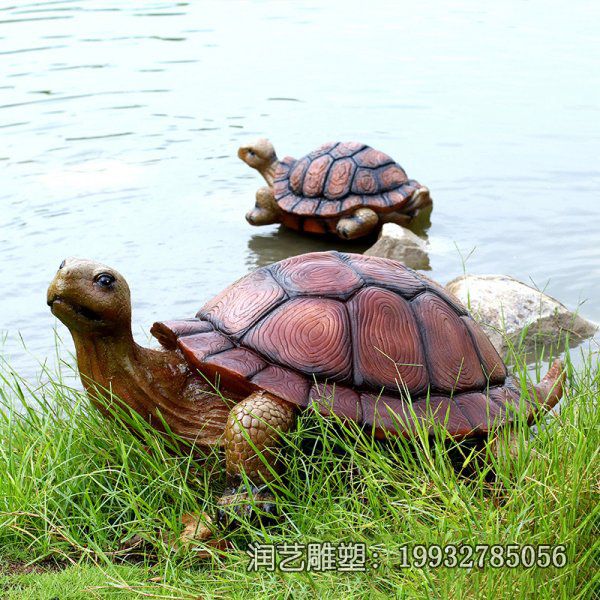 企业玻璃钢乌龟动物雕塑 企业玻璃钢乌龟动物雕塑