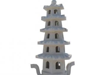 公园塔景观石雕
