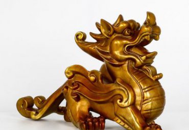 公园貔貅动物铜雕