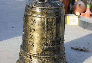 学校钟景观铜雕