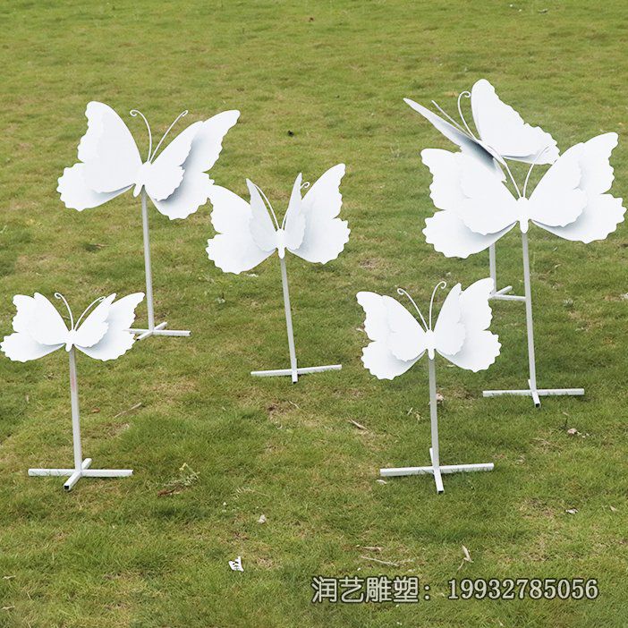 医院不锈钢蝴蝶动物雕塑 医院不锈钢蝴蝶动物雕塑