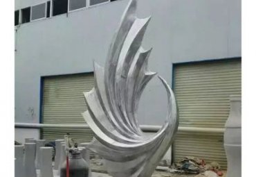 广场不锈钢凤凰动物雕塑