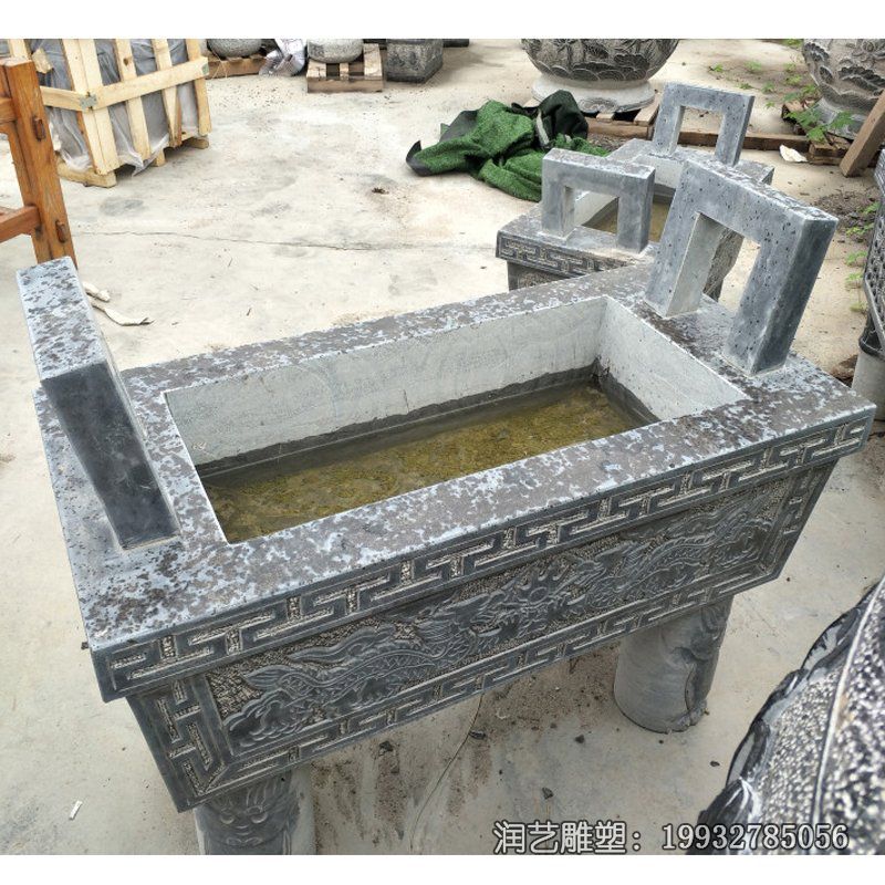 公园香炉景观石雕 公园香炉景观石雕