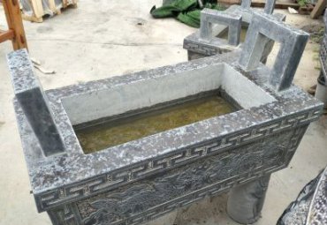 公园香炉景观石雕