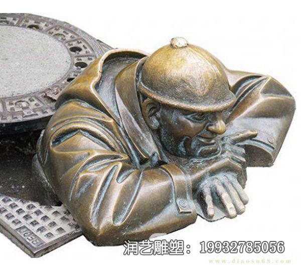 城市工人人物铜雕 城市工人人物铜雕