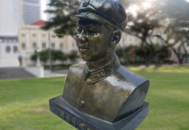 景区雷锋人物铜雕