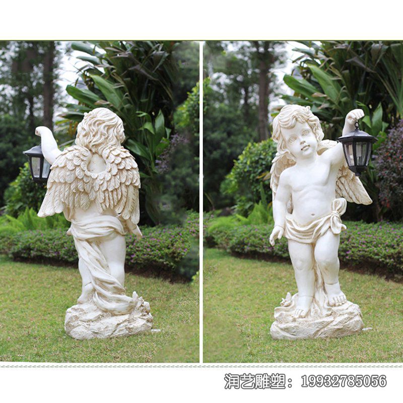 小区天使人物石雕 小区天使人物石雕