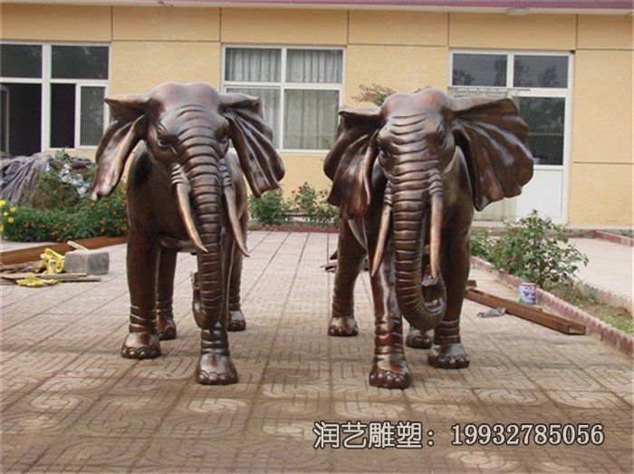 广场大象动物铜雕 广场大象动物铜雕
