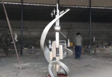 学校不锈钢校园景观雕塑