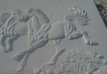 景区壁画景观石雕