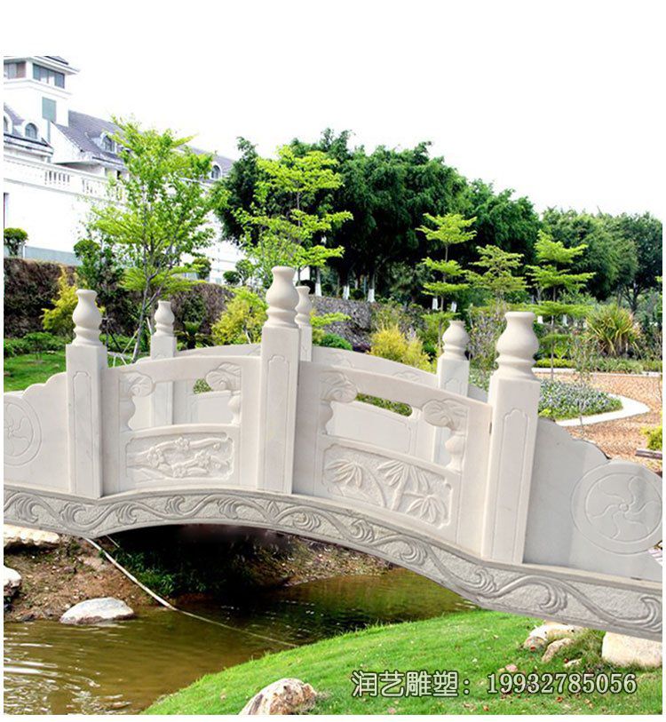 商业街石桥景观石雕 商业街石桥景观石雕