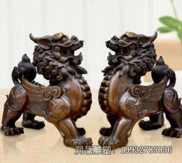 公园貔貅动物铜雕 公园貔貅动物铜雕