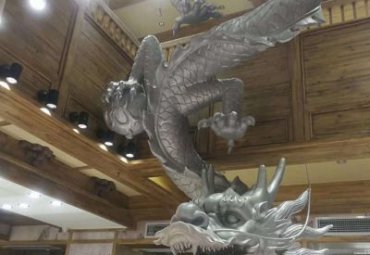 城市龙动物铜雕