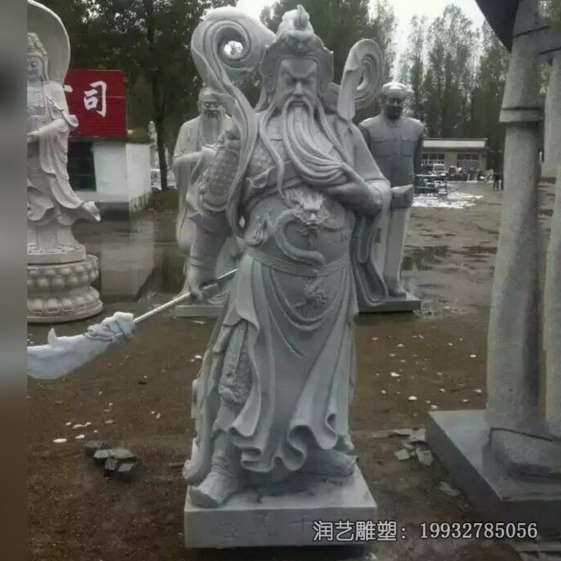 公司人物关公石雕 公司人物关公石雕