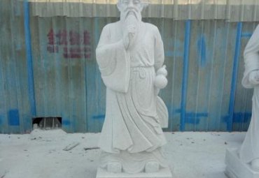 草坪人物孙思邈石雕