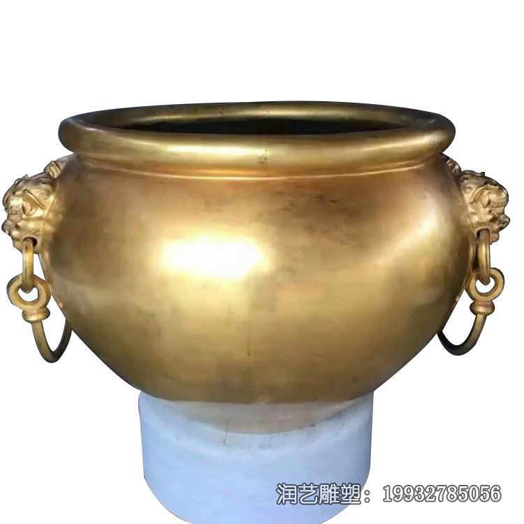 游乐场景观水缸铜雕 游乐场景观水缸铜雕