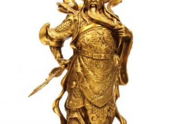 景区人物关公铜雕