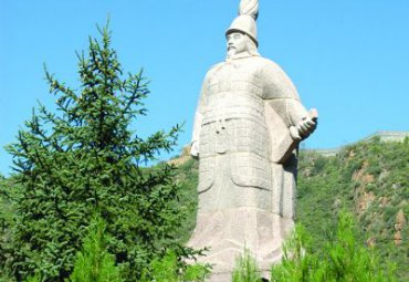 医院人物戚继光石雕