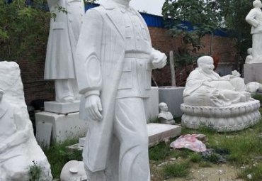 企业人物白求恩石雕
