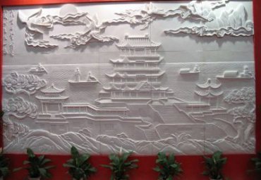 景区壁画石雕