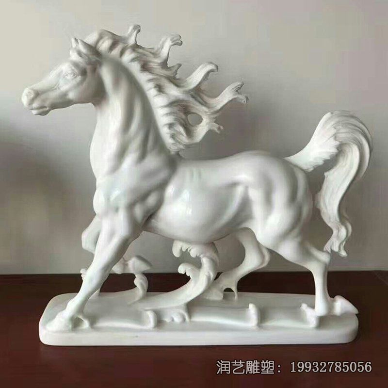企业动物马石雕 企业动物马石雕