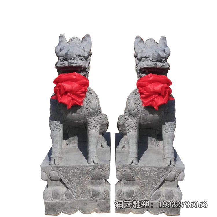 游乐场动物麒麟石雕 游乐场动物麒麟石雕