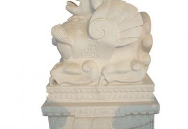 步行街动物貔貅石雕