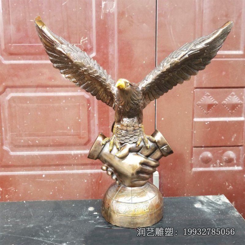 公司动物老鹰铜雕 公司动物老鹰铜雕