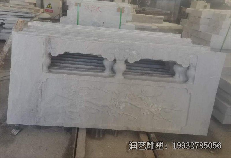 商场栏板景观石雕 商场栏板景观石雕