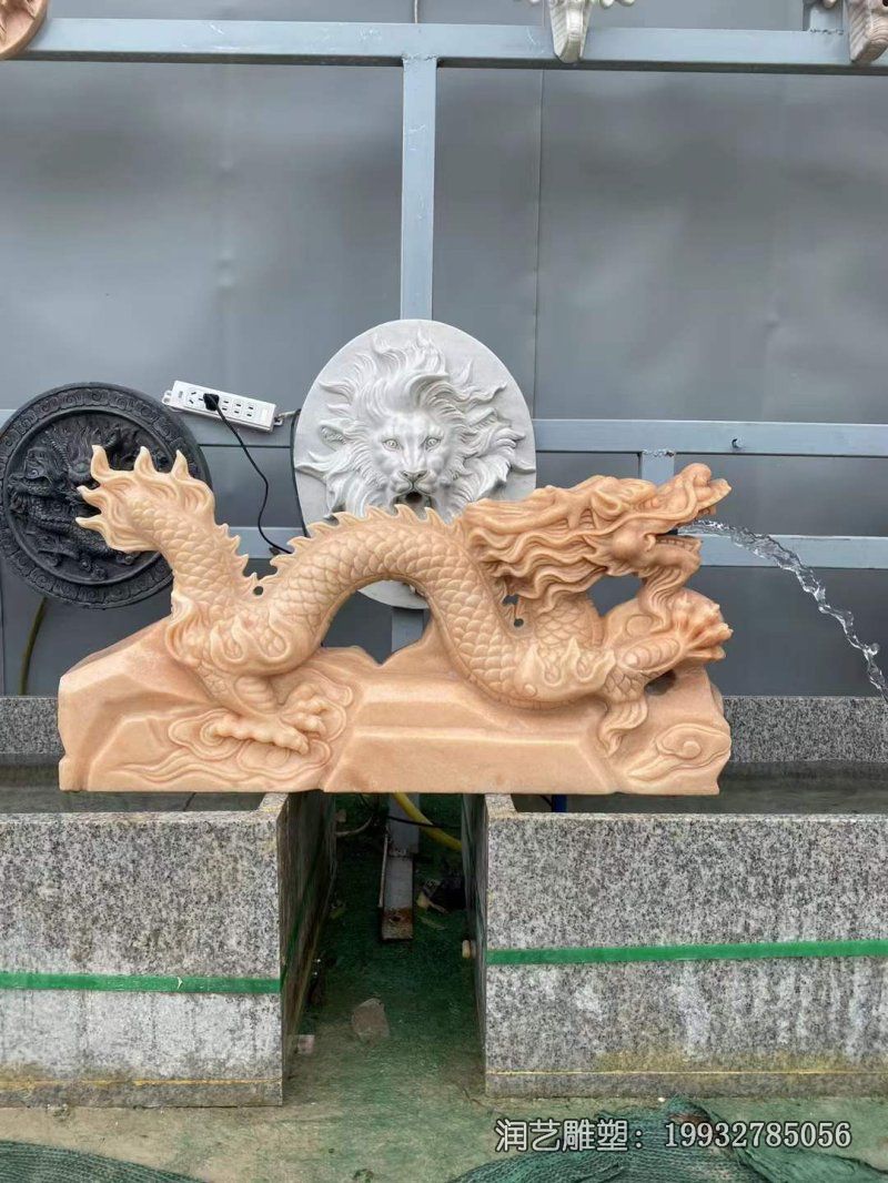 广场龙动物石雕 广场龙动物石雕
