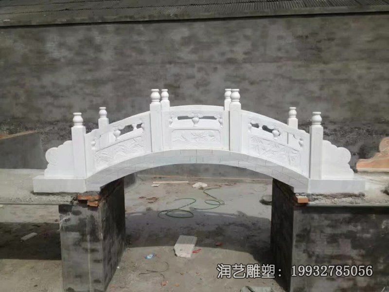 商场石桥景观石雕 商场石桥景观石雕