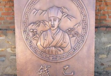 校园铜浮雕景观雕塑