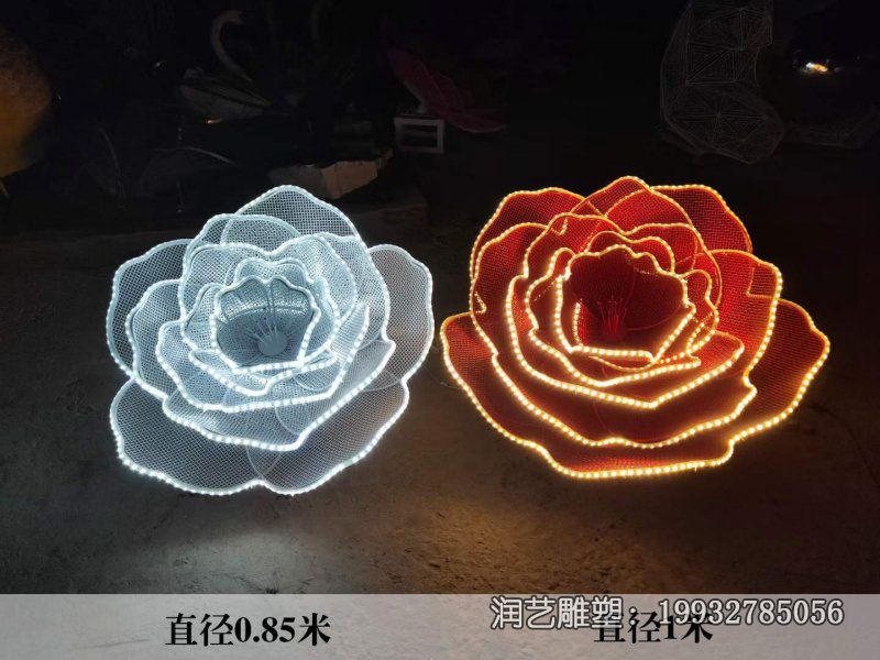 企业不锈钢景观花雕塑 企业不锈钢景观花雕塑