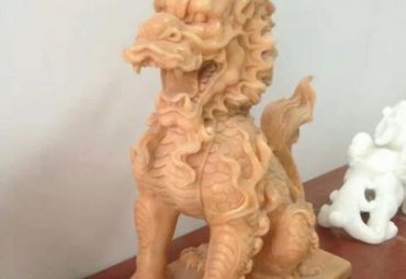 景区动物麒麟石雕