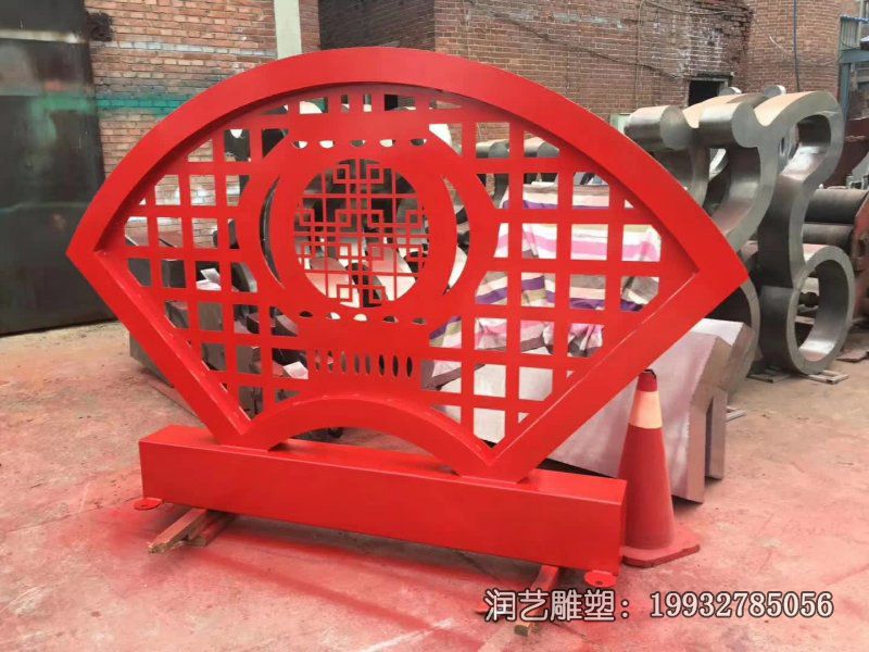广场不锈钢剪纸雕塑 广场不锈钢剪纸雕塑