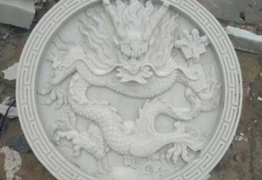 商业街石浮雕景观雕塑