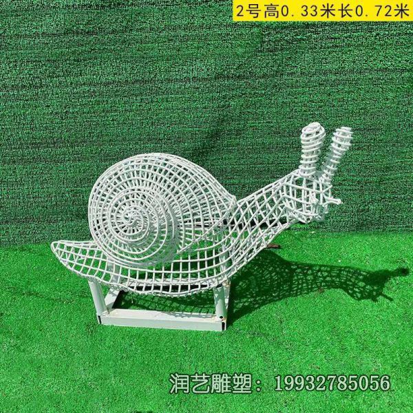 景区不锈钢蜗牛雕塑 (20) 景区不锈钢蜗牛雕塑 (20)