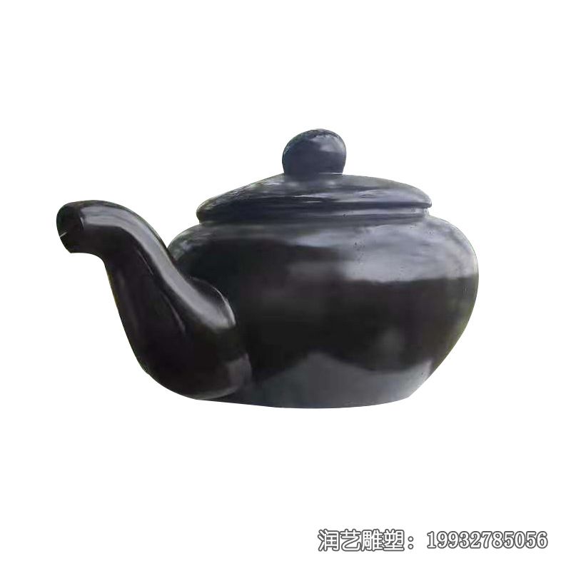 玻璃钢茶壶雕塑 (22)