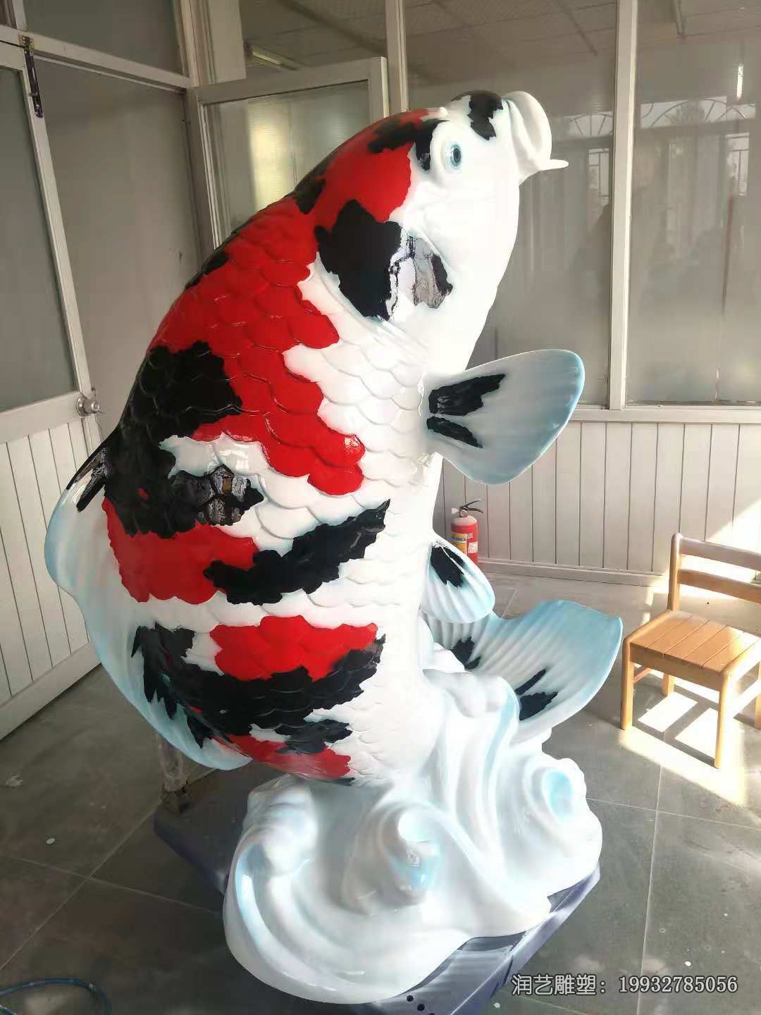 玻璃钢鱼雕塑 (10)