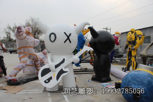 玻璃钢公仔雕塑 (26)